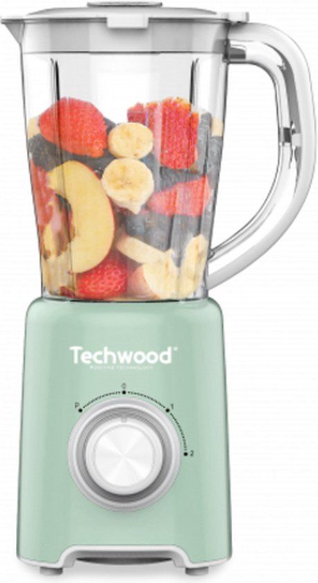 Techwood TBL-782 Blender - 1.5L - 500W - Pastel Green