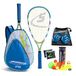 Speedminton® 400085 S700 Set – originele Speed badminton/crossminton allround set incl. 5 Speeder®, speelveld, tas