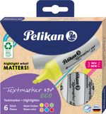 Pelikan Markeerstift 490® Eco 6 markeerstiften in etui