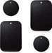 Heble® 4 Plaques métalliques pour support de téléphone de voiture pour téléphone portable magnétique auto-adhésif