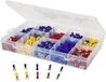 TRU COMPONENTS 731306 Assortiment kabelschoenen 0.50 mm² - 2.50 mm² Blauw, Geel, Rood 1000 stuk(s)