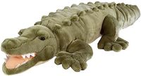Wild Republic knuffel krokodil - pluche - 76 cm - groen