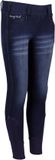 Harry's Horse Paardrijlegging Harry's Horse Diva Violet Denim Full Grip Kids Denim - XS