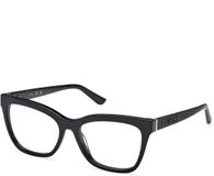 Guess GU50172 Zwart Vierkant Volledig omrand Acetaat Brilmontuur voor Dames