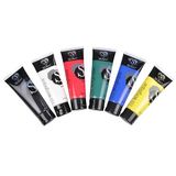 Homéa, Set van 6 tubes acrylverf, 75 ml, primaire kleuren