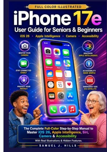 iPhone Apple iPhone 17e User Guide for Seniors & Beginners