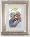 Pavilion Gift Company Glorious Occasions 50th Anniversary Gold Crystal Mirrored 4x6 Photo Frame