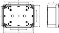 Schneider Electric Wandbehuizing 116 x 116 x 62 ABS Grijs-wit (RAL 7035)