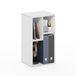 Furinno Daly 3-Cube onregelmatige kubussen boekenkast, boekenplank, opbergorganizer, wit