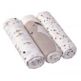 Lässig Babydeken Beige, Bruin 800 x 800 cm Jongen/meisje
