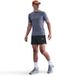 NIKE Pro Training Heren 6 Inch Dri-FIT Shorts - Zwart/Wit - Maat M
