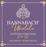 Hannabach Tenor Ukulele Super-Carbon Goldin Single String Low G Medium High Tension Scale 43'' .041-2434MHTLGP