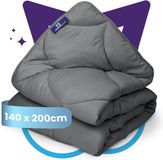 Slaapspeciaal Eazydekdek Essential Antraciet - 140x200 cm