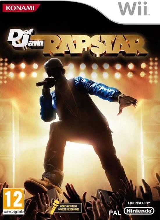 Konami Def Jam Rapstar - Nintendo Wii - Standard Edition