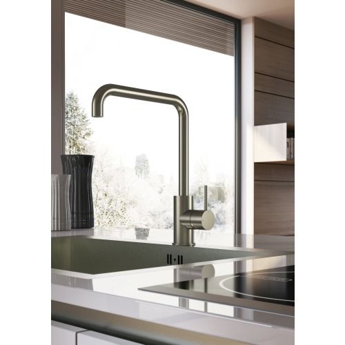 hotbath Cobber Keukenmengkraan Geborsteld Nikkel CB041GN