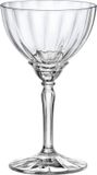 Bormioli Rocco Florian Champagnecoupes 24 cl / 240 ml | Set van 4 Stuks | Champagneglazen voor Champagne en Cocktails | Glas | Vaatwasserbestendig