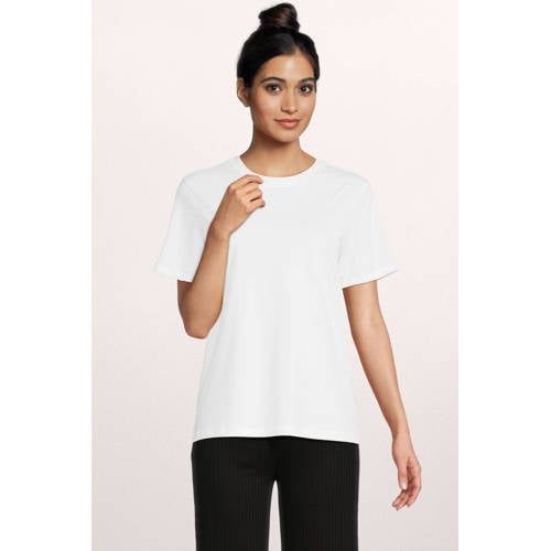 PIECES T-shirt PCRIA - Biologisch Katoen - Wit