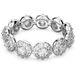 Swarovski Una Angelic ring, ronde taille, wit, gerhodineerd metaal