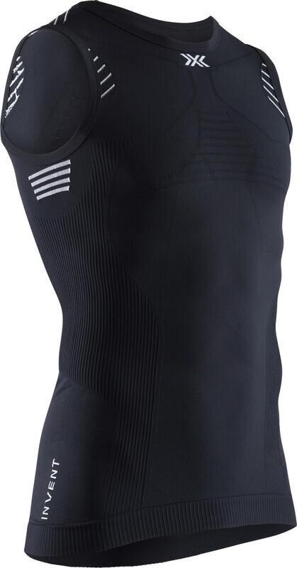 X-BIONIC Invent LT Tri Top Singlet Heren, black melange