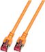 EFB Elektronik Techtube Pro - Internetkabel S/FTP CAT6 - oranje - 7.5 meter