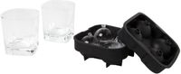 Cosy & Trendy whiskyglas met ijsbolvorm s3 d8 2xh8 6cm