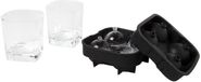 Cosy & Trendy whiskyglas met ijsbolvorm s3 d8 2xh8 6cm