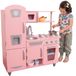 Kidkraft 53179 Vintage Houten Speelgoedkeuken Voor Kinderen, Inclusief Speelgoedtelefoon, Roze