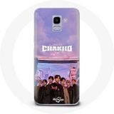 Maniacase Hoesje voor Samsung Galaxy A6 2018 Bangtan Sonyeondan 7 Fates Chakho Met BTS Poster