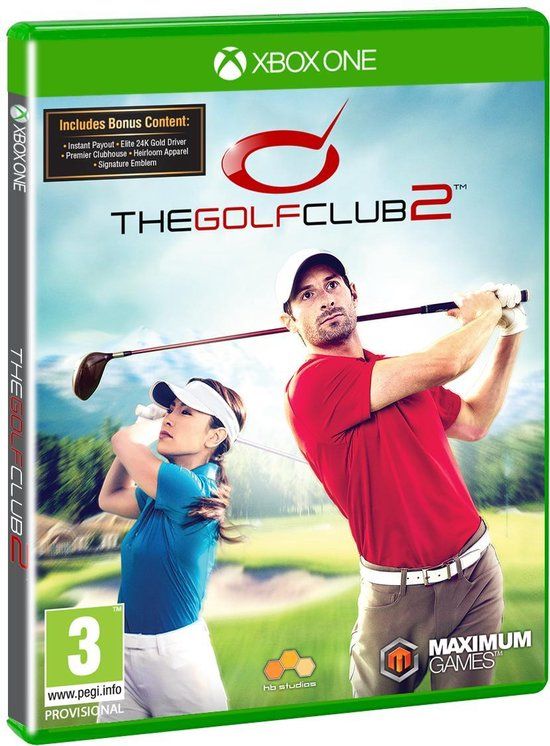 Merkloos The Golf Club 2 Xbox One Blu-ray Simulatie Standard edition