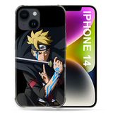 Beschermhoes Manga Boruto Tattoo Beschermhoes compatibel met MagSafe voor iPhone 14 (6.1)