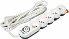 STHOR - Stroomverdeler - 5-weg - Geaard - 5m Kabel