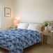 Bedrukte BASIC Printed Summer Quilt, Printed Microfiber, Paint, 250x240cm