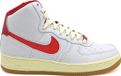 Nike Air Force 1 Sculpt WMNS (Gym Red & Alabaster) - Hoge sneakers - Vrouwen