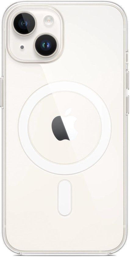 Apple Clearcase MagSafe voor de Apple iPhone 14 - Transparant
