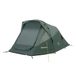 KADVA Campingtent AIRcamp voor 3 personen met pomp, tunnelconstructie, 210 x 110 x 180 x 140 cm, waterdicht, ruime luifel via ingang, ventilatiezakken, kleur groen