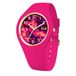 Ice-Watch - Ice Flower Fuschia Blossom - Montre femme rose avec bracelet en silicone - 021738 (Small +)