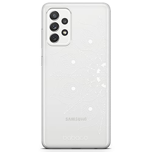 Babaco ERT GROUP mobiel telefoonhoesje voor Samsung A72 5G origineel en officieel erkend Babaco patroon Mandalas 002 optimaal aangepast aan de vorm van de mobiele telefoon, gedeeltelijk bedrukt