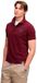 Superdry Pique Monogram Kurzarm Poloshirt Rot 3XL Herren