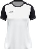 Jako Dynamic Shirt Korte Mouw Dames - Wit / Zwart / Antraciet | Maat: L
