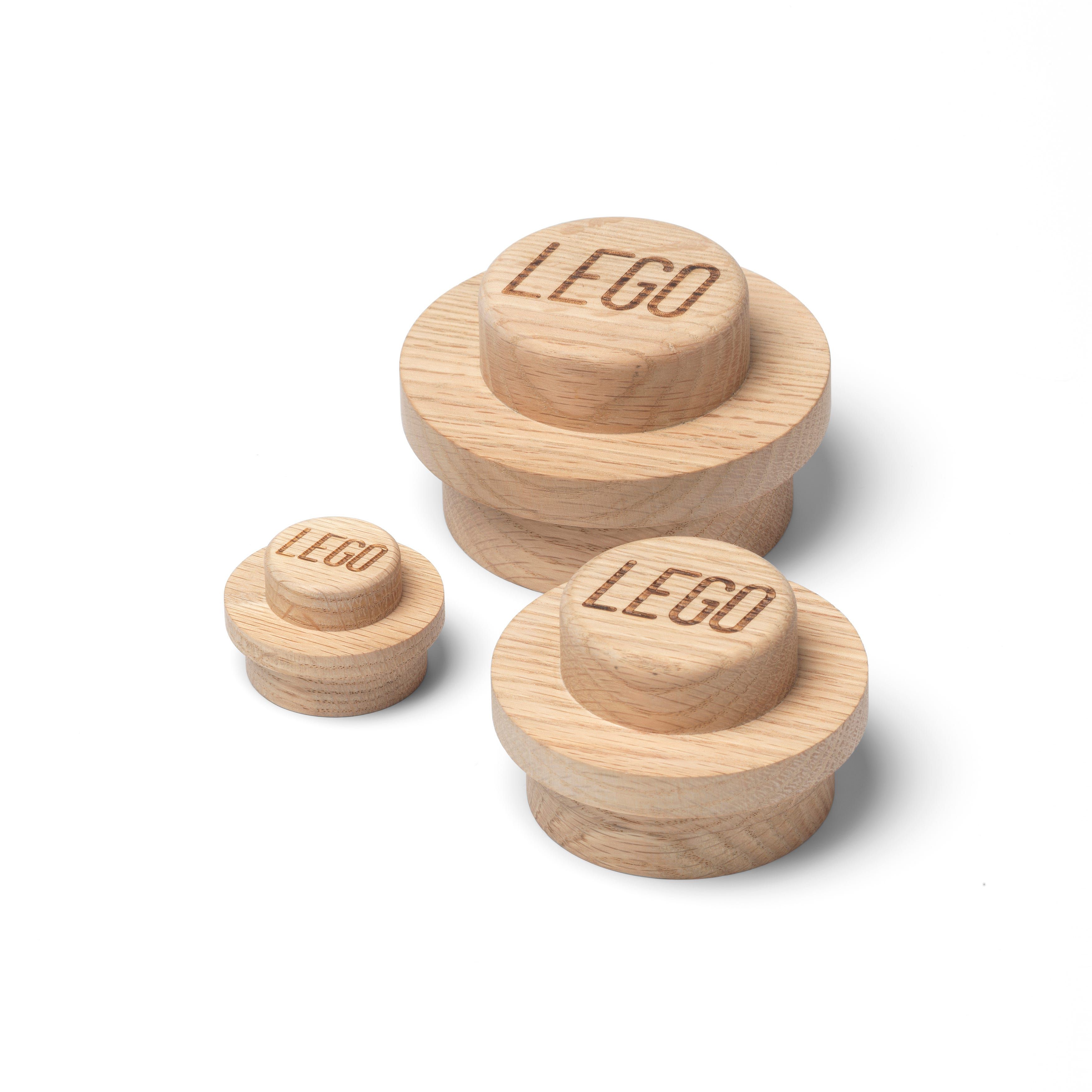 LEGO Houten muurhangerset - licht eiken - 5711938249632