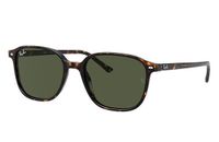 Ray-Ban LEONARD zonnebril Vierkant Écaille Vert Unisexe