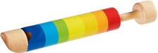 Goki Sliding Flute - 16.5cm - Colored Wood - 3 Years