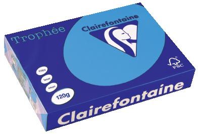 Clairefontaine Trophée Intens A4 koningsblauw 120 g 250 vel