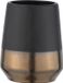 Wenko Brandol Tandenborstelbeker zwart brons keramiek 12 cm