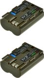 ChiliPower BP-511 / BP-511A accu voor Canon - 1700mAh - 2-Pack