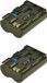 ChiliPower BP-511 / BP-511A accu voor Canon - 1700mAh - 2-Pack