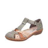 Rieker M1655, damesmoccasin, Groen