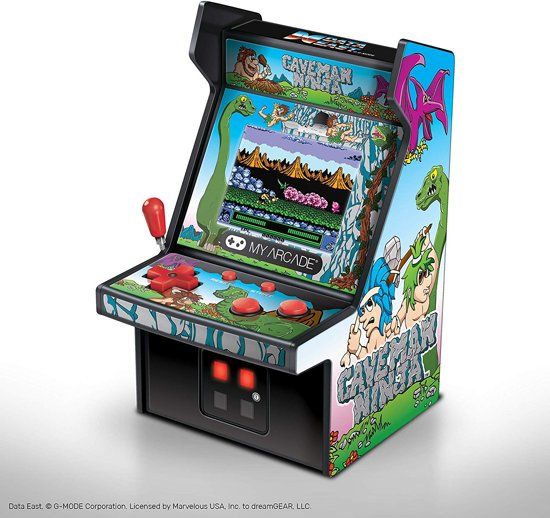 My Arcade Retro Mini Arcade Machine Caveman Ninja - 0845620032181