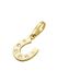 Giorgio Martello Milano Giorgio Martello Bedel Hoefijzer Zirkonia 925 Sterling Zilver Geelgoud Verguld