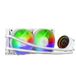 VoltShine MLONE240W koeling met witte RGB-ventilator, 240 mm, hoog vermogen en stil